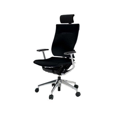 イトーキ オフィスチェア 完成日 組立不要 スピーナチェア エクストラハイバック ベースカラーZ9 クロスタイプ T型肘 再生布地(GV) KE-725GV-Z9T1