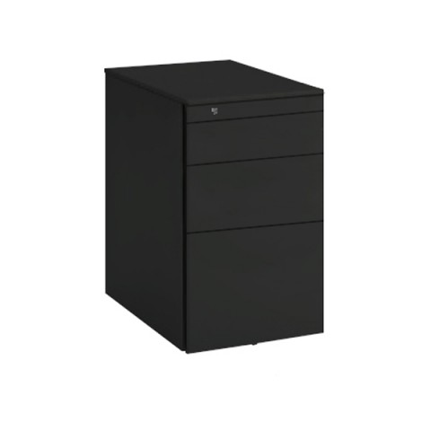 オカムラ デスクワゴン・脇机 完成日 組立不要 プロユニット サイド把手タイプ 4段タイプ シリンダー錠 DN31BF-Z25