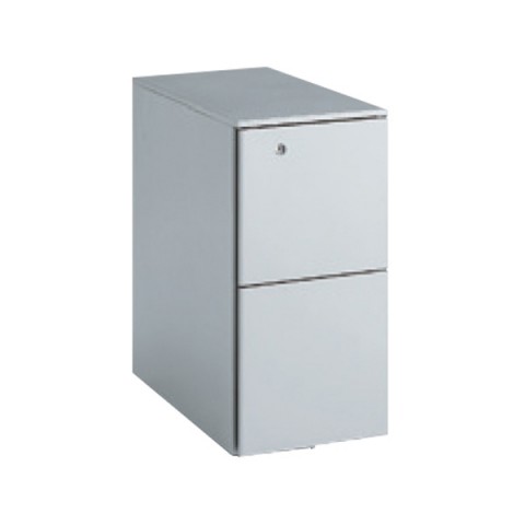 オカムラ デスクワゴン・脇机 完成日 組立不要 スリムキャビネット オールロックタイプ(開閉表示付) DN38BB-Z637