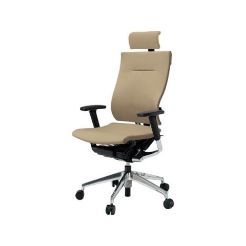 イトーキ オフィスチェア 完成日 組立不要 スピーナチェア エクストラハイバック ベースカラーZ9 クロスタイプ アジャスタブル肘 ハンガー付 再生布地(GV) KE-727GVH-Z9Y3