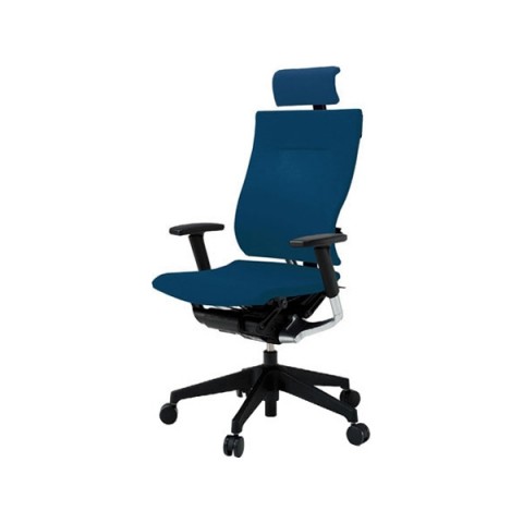 イトーキ オフィスチェア 完成日 組立不要 スピーナチェア エクストラハイバック ベースカラーT1 クロスタイプ アジャスタブル肘 ハンガー付 再生布地(GV) KE-727GVH-T1B2