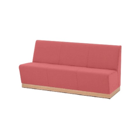 イトーキ オフィス・応接ソファ 完成日 組立不要 ロビーチェアSA 巾木タイプ 3連背付ベンチ LSA-33HC-M6