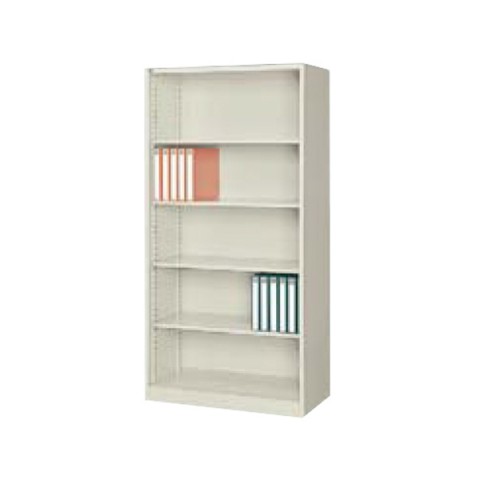 イナバ オフィスキャビネット・収納家具 完成日 組立不要 データファイル書庫 奥深型 下置 オープン書庫 5段 CG-365OP E01270A8
