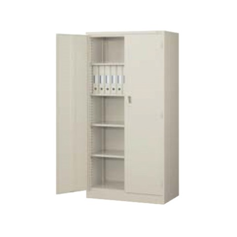 イナバ オフィスキャビネット・収納家具 完成日 組立不要 データファイル書庫 奥深型 下置 両開き書庫 5段 CG-3605 E01318A8