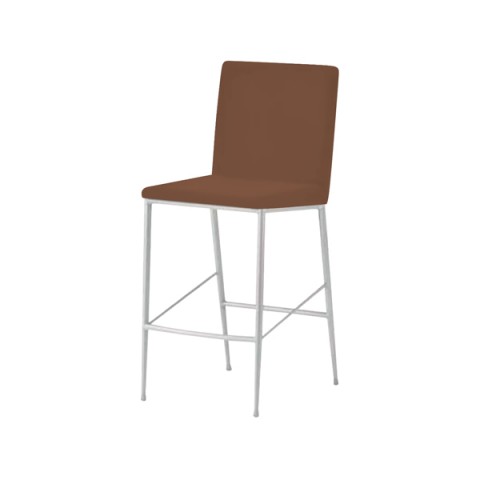 クオン ミーティングチェア・多目的チェア 完成日 組立不要 ヘイト ハイタイプ フレームカラー(シルバー) 張地:B オールマイティー(ビニールレザー) Haight-スタンド-MSL-B-L8668