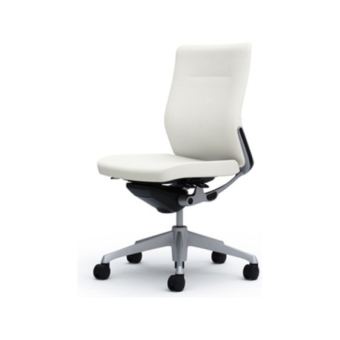 オカムラ オフィスチェア 完成日 組立不要 コーラル クッションタイプ ミドルバック ボディカラー(ブラック) フレームカラー(シルバー) 肘なし CQ33GR-FSF2