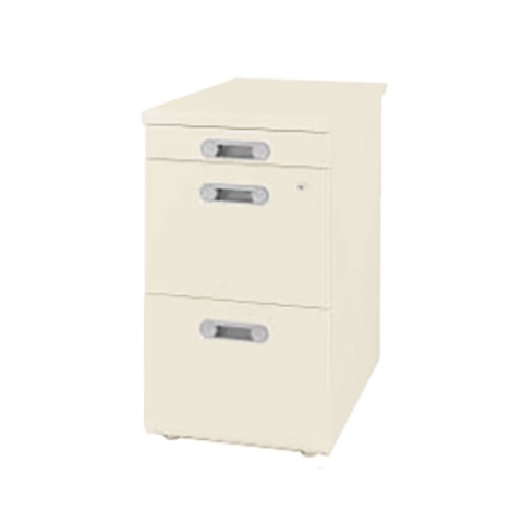 ライオン デスクワゴン・脇机 完成日 組立不要 エルティー C袖ラッチ機能なし LT-047E-C-LL 454-20