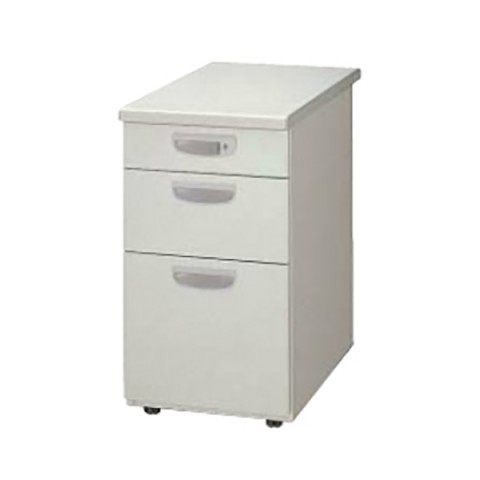 ライオン デスクワゴン・脇机 完成日 組立不要 イーディー B袖(奥行700mmタイプ) ED-E047E-B-HH 703-92