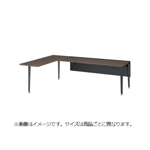 オカムラ オフィスデスク 完成日 組立不要 プリシード ミーティングテーブルユニット センターレールタイプ ゲート脚 3A23NM-MAY3