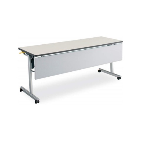 コクヨ ミーティングテーブル 完成日 組立不要 リスマ フラップテーブル(パネル付きタイプ) 天板フラップ式 棚なし KT-P1101F1N3