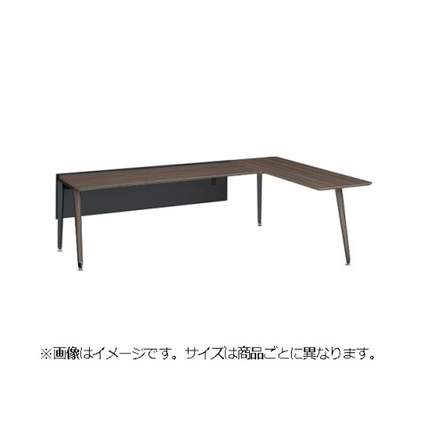 オカムラ オフィスデスク 完成日 組立不要 プリシード ミーティングテーブルユニット センターレールタイプ スラント脚 3A20NN-MBC3