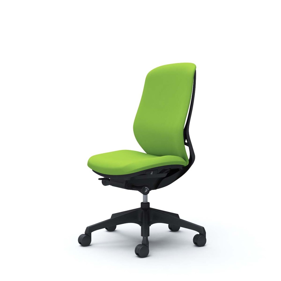 オカムラ オフィスチェア 完成日 組立不要 シルフィー ハイバック クッションタイプ 肘なし ブラックボディ 樹脂脚 ナイロンキャスター C637XR-FSF5