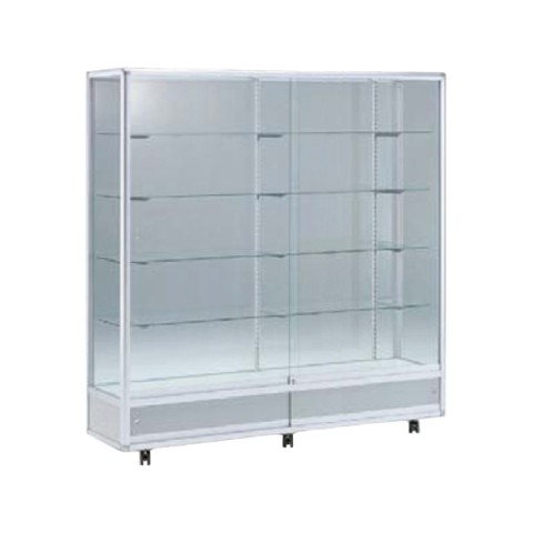 イナバ オフィスキャビネット・収納家具 完成日 組立不要 ゼガロショーケース ハイケース ZHA-6155-SL E11027V9