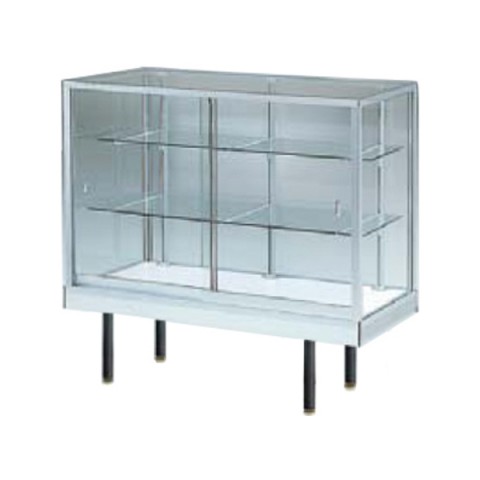 イナバ オフィスキャビネット・収納家具 完成日 組立不要 ファイブショーケース 平ケース N-315-SL E11032V9