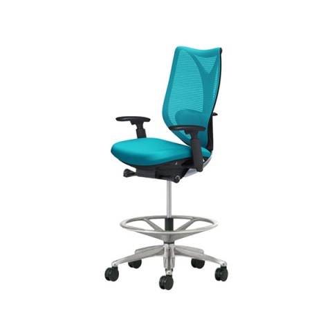 オカムラ オフィスチェア 完成日 組立不要 サブリナ ハイチェア ハイバック アジャストアーム付 ブラックボディ ランバー付 C853HX-FSZ6