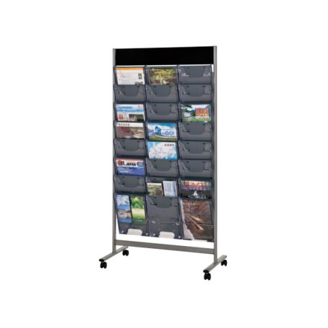 生興 オフィスアクセサリ  カタログスタンド DP型8段(ポケット式) A4判3列8段 DP-C308 15521