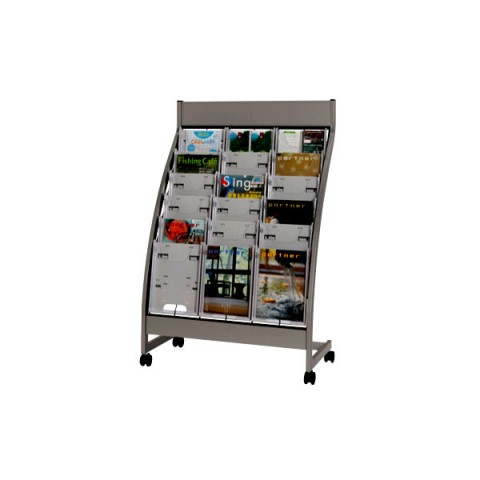 生興 オフィスアクセサリ  カタログスタンド PSL型6段(ポケット式) A4判3列6段 PSL-C306 15835