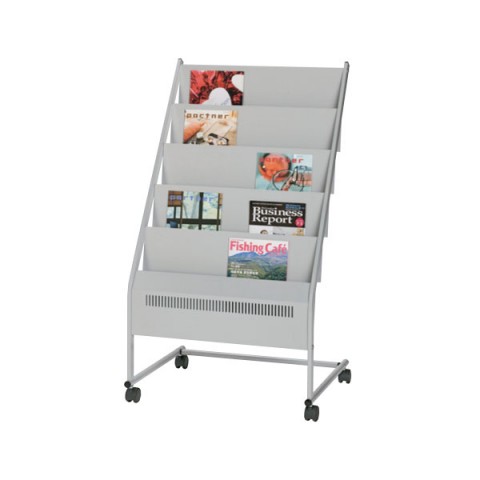 生興 オフィスアクセサリ  カタログスタンド A4判3列5段 NMS-350 15866