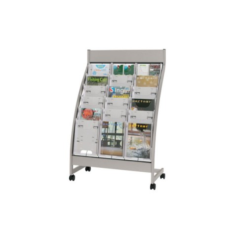 生興 オフィスアクセサリ  カタログスタンド PSL型6段(ポケット式) A4判3列6段 PSL-C306 15908