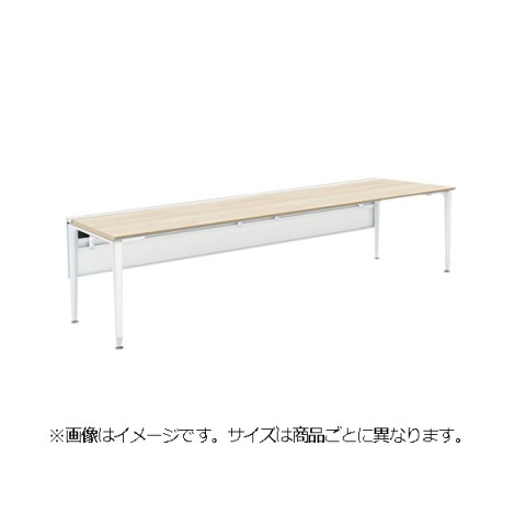 オカムラ オフィスデスク 完成日 組立不要 プリシード ゲート脚 片面タイプ フリースタンディングタイプ センターレールタイプ 3A23GH-MAY7