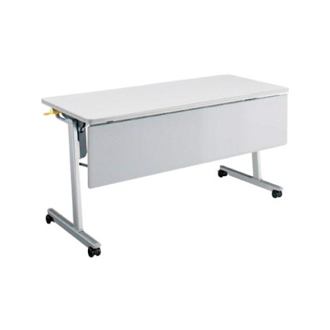 コクヨ ミーティングテーブル 完成日 組立不要 リスマ フラップテーブル(パネル付きタイプ) 天板フラップ式 棚付き KT-PS1103PAWN3