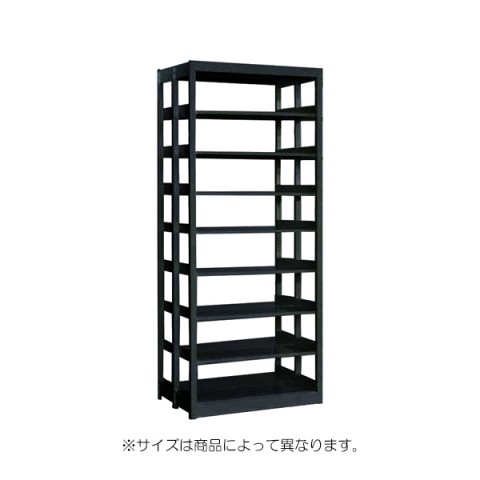 ナイキ オフィスキャビネット・収納家具 完成日 組立不要 複柱書架 B5(D220)サイズ 複式 基本型 棚板数:8枚 NTMAK-88D-B