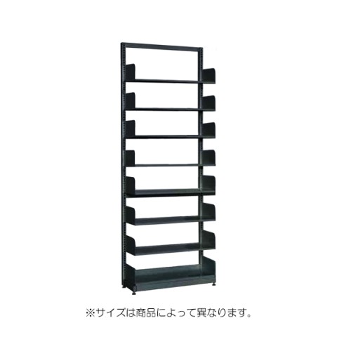 ナイキ オフィスキャビネット・収納家具 完成日 組立不要 単柱書架 B5(D220)サイズ 棚板8枚 単式基本型 NTSAK-88S-B
