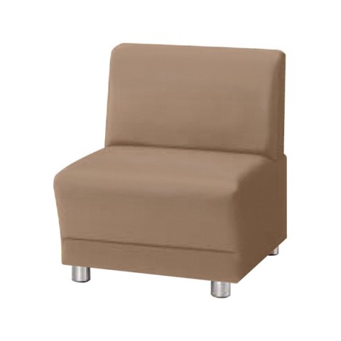 ライオン オフィス・応接ソファ 完成日 組立不要 ロッサム 脚付タイプ 背付・1人掛 359-25 LC-6411F-BE