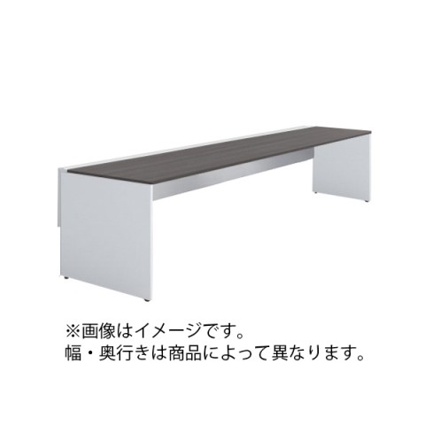 イトーキ オフィスデスク 完成日 組立不要 インターリンクR パネル脚・片面タイプ 単独型 D730×H720 CLR-307GLS-W981