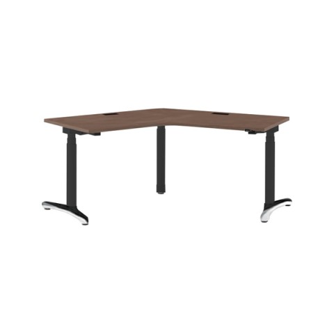 ITOKI オフィス 電動昇降 L字テーブル