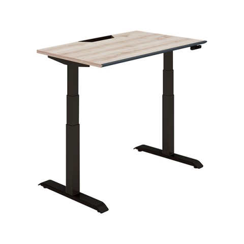 コクヨ オフィスデスク 完成日 組立不要 シークエンス スタンダードテーブル ハイグレードカラー ソフトエッジ ボタン DSE-LSA1207M-6AY03