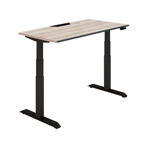 コクヨ オフィスデスク 完成日 組立不要 シークエンス スタンダードテーブル ハイグレードカラー ソフトエッジ ボタン DSE-LSA1407M-6AY03