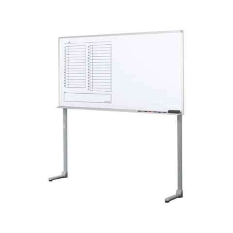 コクヨ ホワイトボード・多目的ボード 完成日 組立不要 BB-L900 片面ホワイトボード(月行事ヨコ) W1805 BB-LC936MW