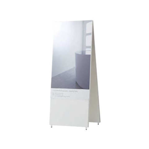 ウチダ ホワイトボード・多目的ボード 完成日 組立不要 GA 両面タイプ Aパネル600Wポスター/ディンプル Aパネル600W  ポスター/ディンプル 6-405-1365