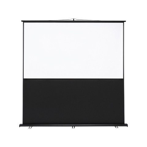 サンワサプライ OA什器 完成日 組立不要 プロジェクタースクリーン プロジェクタースクリーン 床置き式・アスペクト比16:9 持ち運べる床置き式 PRS-Y90HD