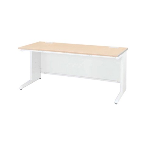 ライオン オフィスデスク 完成日 組立不要 LDV 平机(H720) 中央引き出し付タイプ W1800 D800 LDV-M188FS 405-33