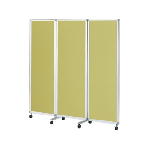 イトーキ パーテーション・間仕切り 完成日 組立不要 スクリーンパネルK 3連パネル 単独用 W1800 クロスパネル キャスター付 H1800 FSK-188AGC-Z5L9