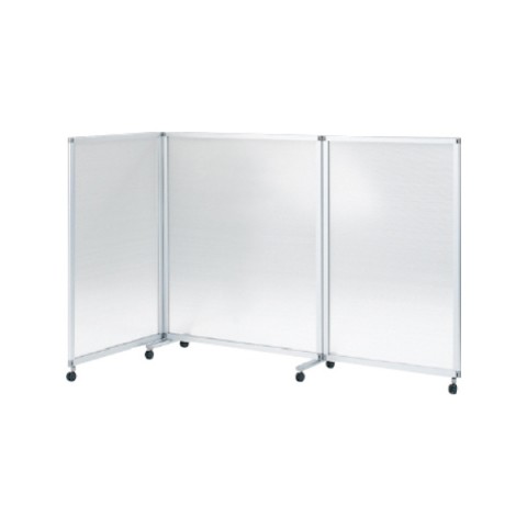 イトーキ パーテーション・間仕切り 完成日 組立不要 スクリーンパネルK 3連パネル 単独用 W3010 樹脂パネル キャスター付 H1450 FSK-304APC-Z5