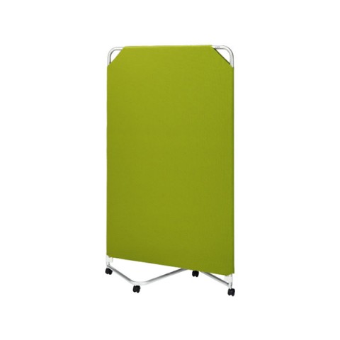 ライオン パーテーション・間仕切り 完成日 組立不要 モリール キャスター付 MIR-1509C-GR 642-80