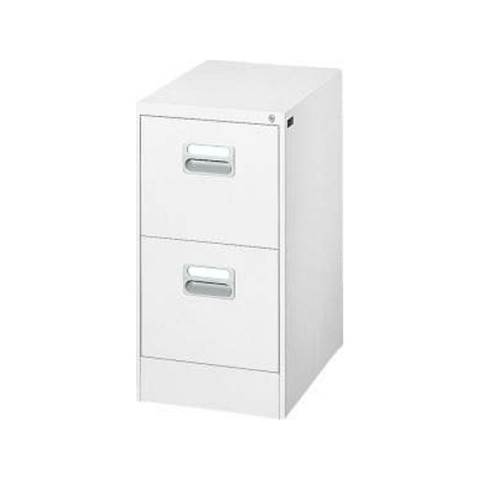 ライオン オフィスキャビネット・収納家具 完成日 組立不要 ファイリングキャビネット ファイリングキャビネット A4サイズ・JIS規格デスクサイド用・2段 A4-276 451-20