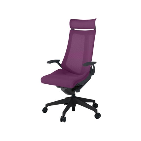 イトーキ オフィスチェア 完成日 組立不要 アクトチェア プレーンメッシュバック エクストラハイバック 樹脂脚 ナイロン双輪キャスター ランバーサポート付 ハンガーなし T型肘 ベースカラーT1 KG-455JVE-T1X7