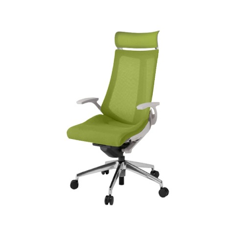 イトーキ オフィスチェア 完成日 組立不要 アクトチェア プレーンメッシュバック エクストラハイバック アルミミラー脚 抵抗付ウレタン双輪キャスター ランバーサポートなし ハンガー付 T型肘 ベースカラーZN KG-475JVXM-ZNQ6