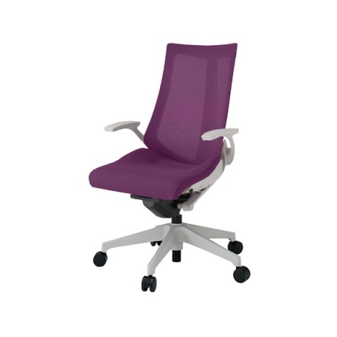 イトーキ オフィスチェア 完成日 組立不要 アクトチェア プレーンメッシュバック ハイバック 樹脂脚 ナイロン双輪キャスター ランバーサポート付 ハンガーなし T型肘 ベースカラーGN KG-455JV-GNX7