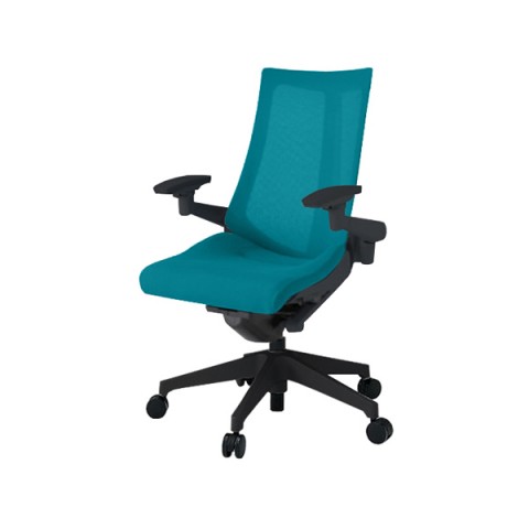 イトーキ オフィスチェア 完成日 組立不要 アクトチェア プレーンメッシュバック ハイバック 樹脂脚 ナイロン双輪キャスター ランバーサポート付 ハンガー付 アジャスタブル肘 ベースカラーT1 KG-457JVH-T1A3