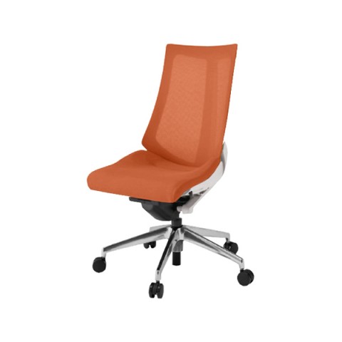 イトーキ オフィスチェア 完成日 組立不要 アクトチェア プレーンメッシュバック ハイバック アルミミラー脚 抵抗付ウレタン双輪キャスター ランバーサポートなし ハンガー付 肘なし ベースカラーZW KG-470JVHM-ZWD3