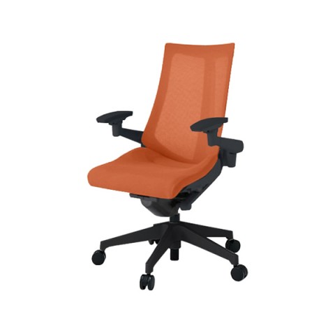 イトーキ オフィスチェア 完成日 組立不要 アクトチェア プレーンメッシュバック ハイバック 樹脂脚 ナイロン双輪キャスター ランバーサポートなし ハンガー付 アジャスタブル肘 ベースカラーT1 KG-477JVH-T1D3