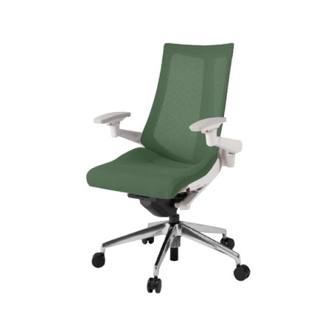 イトーキ オフィスチェア 完成日 組立不要 アクトチェア プレーンメッシュバック ハイバック アルミミラー脚 ナイロン双輪キャスター ランバーサポートなし ハンガー付 アジャスタブル肘 ベースカラーZW KG-477JVH-ZWQ2