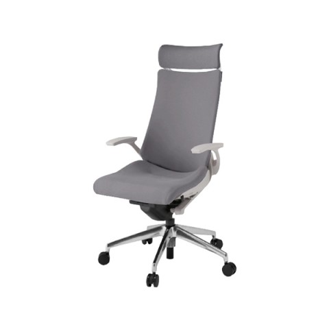 イトーキ オフィスチェア 完成日 組立不要 アクトチェア プレーンクロスバック エクストラハイバック アルミミラー脚 ナイロン双輪キャスター ランバーサポートなし ハンガーなし T型肘 ベースカラーZN KG-435PSE-ZNW6