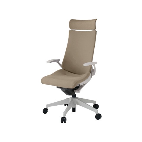 イトーキ オフィスチェア 完成日 組立不要 アクトチェア プレーンクロスバック エクストラハイバック 樹脂脚 抵抗付ウレタン双輪キャスター ランバーサポートなし ハンガーなし T型肘 ベースカラーGN KG-435PSEM-GNY3