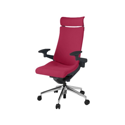 イトーキ オフィスチェア 完成日 組立不要 アクトチェア プレーンクロスバック エクストラハイバック アルミミラー脚 ナイロン双輪キャスター ランバーサポートなし ハンガーなし アジャスタブル肘 ベースカラーZT KG-437PSE-ZTM4